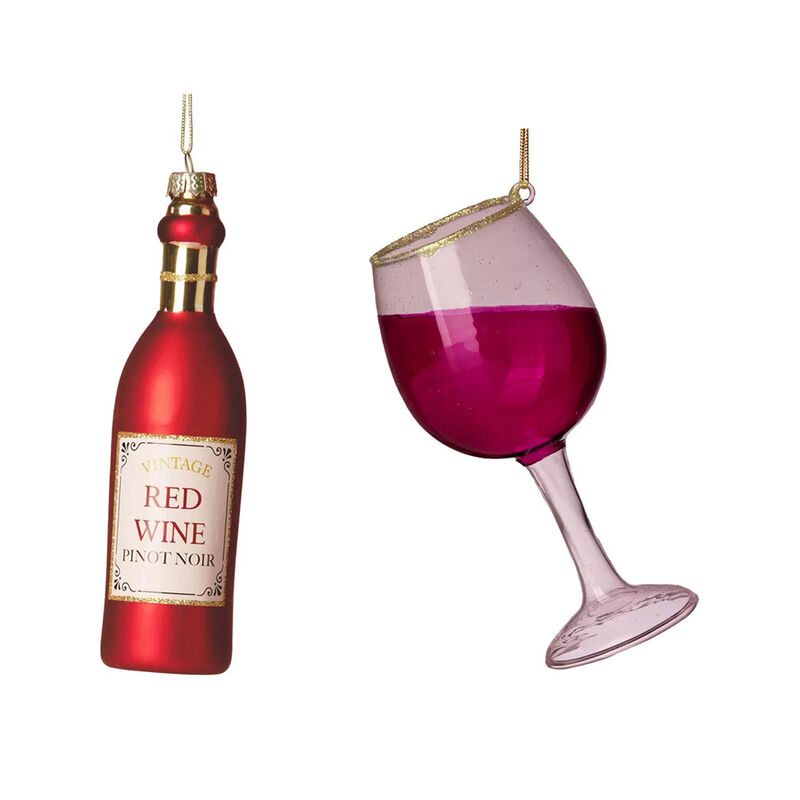 Sass & Belle Christmas Cheer Baubles Set Of 2 image number 0